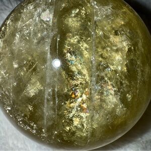 Natural citrine Sphere